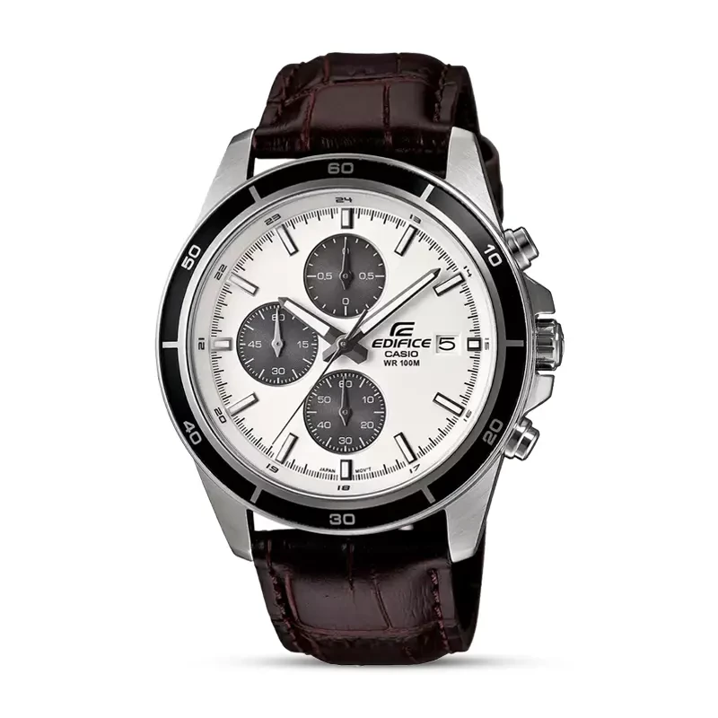 Casio Edifice Chronograph White Dial Men's Watch | EFR-526L-7AV